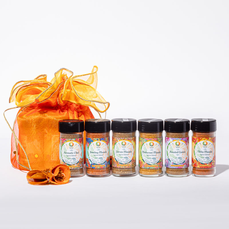 Bina Mehta Indian Spice Gift Set Authentic Indian Spices